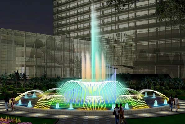 喷泉公司喷泉景观设计种类-与生态、实际相结合